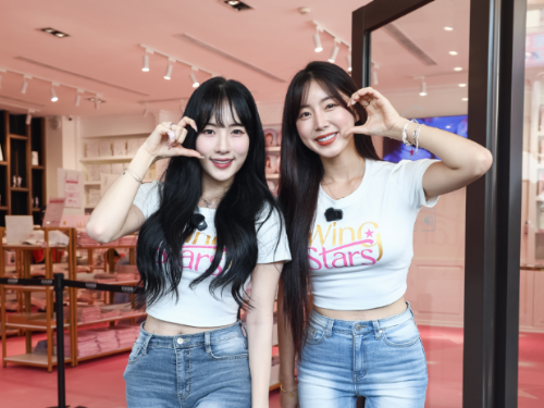 Wing Stars安芝儇、Mingo人氣韓援合體 ，化身一日店長掀起粉絲應援潮